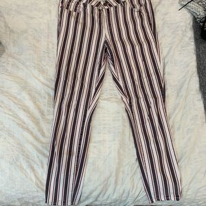 Paige Denim Striped Jeans